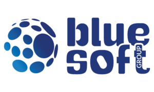 Logo Blue Soft Group kleur