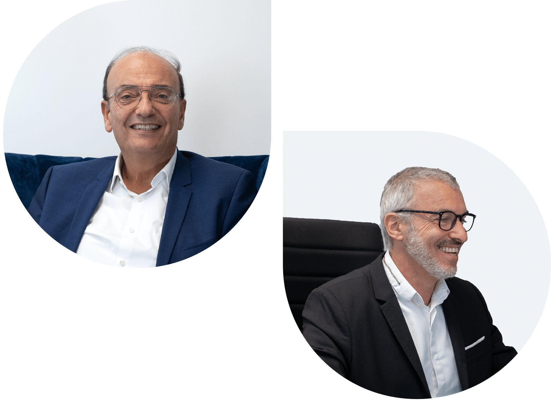 Photos Thierry & Ludo gouttes séparées V2 Ondernemersactiviteit Blue Soft Group