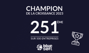 Classement Blue Soft Group Champion croissance 2023