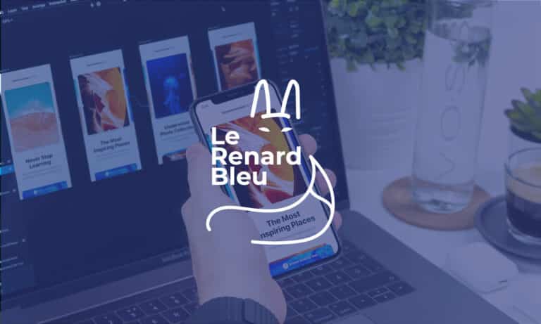 Notre entité UX/UI, Le Renard Bleu