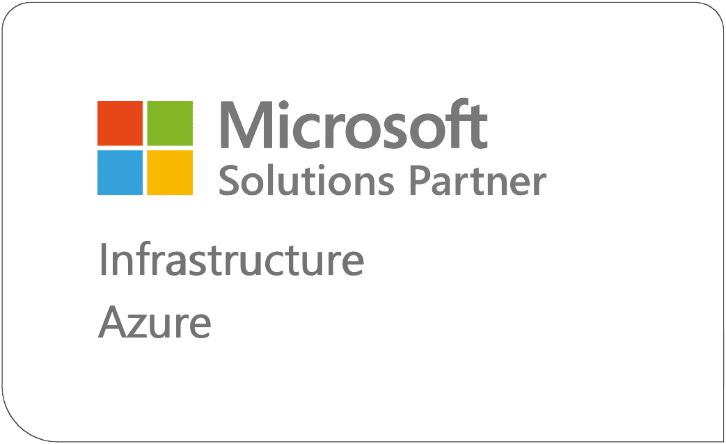 Microsoft Solution Partner badge - Infrastructuur