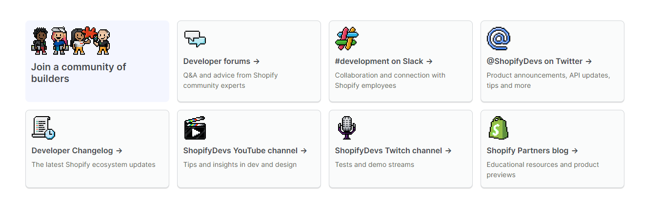 Plateforme de support – Shopify Plateforme de support - Exemple